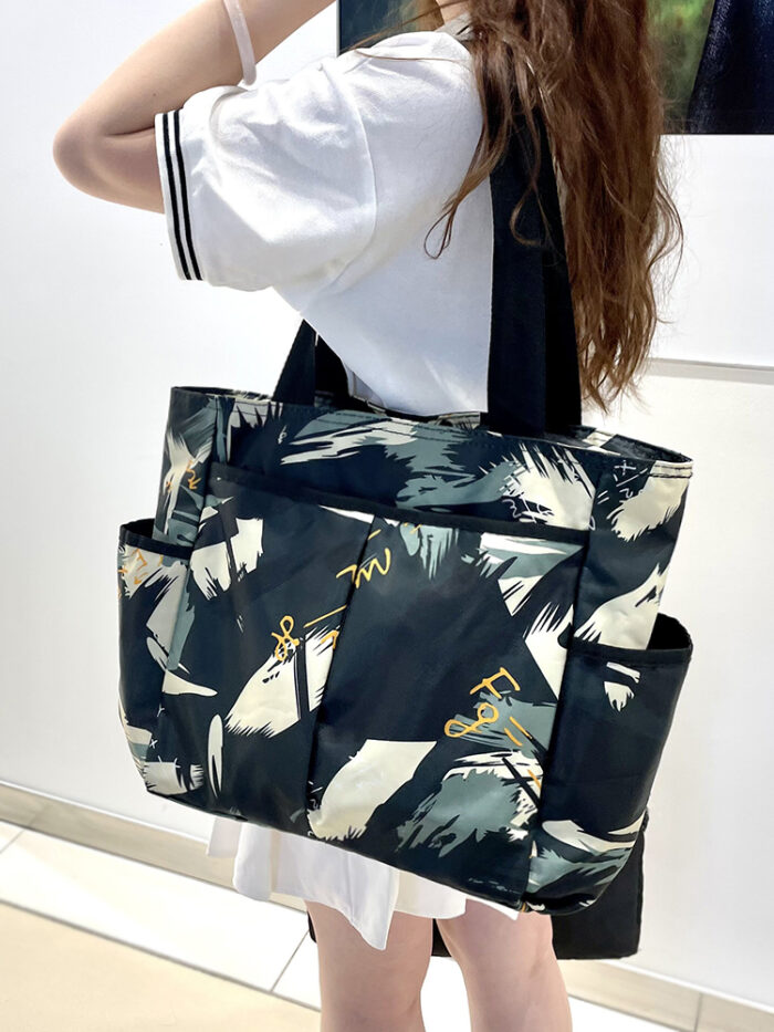 waterproof shoulder tote bag nylon